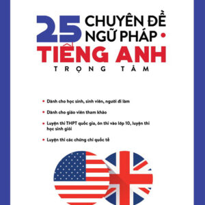 25 chuyên đề ngữ pháp tiếng Anh